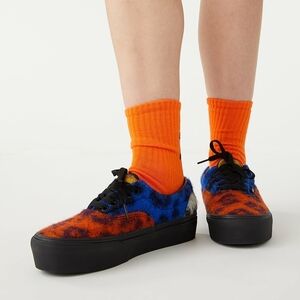 Vans Mix Leopard Era Platform Sneakers NEW